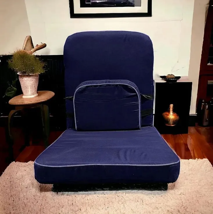 Meditation Chair with Supportive Cushion Crafted from Fine Fabric for Deep Relaxation | Medium Size
