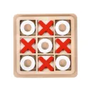 Tic Tac Toe XOXO Game Mind Challenging Cross and Zero Board Game for Family Kids Adults