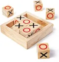Tic Tac Toe XOXO Game Mind Challenging Cross and Zero Board Game for Family Kids Adults
