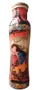Copper Bottle - With Radha Krishna Print - 750ml