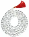 Clear Crystal Quartz Sphatik Jaap Mala