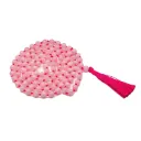 Crystal Japa Mala - Rose Quartz