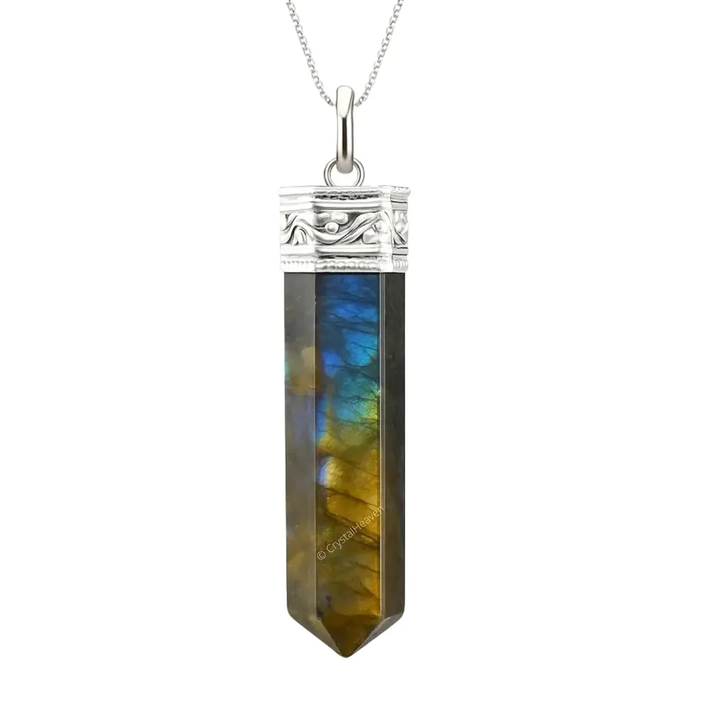 Crystal Pendent -Labradorite