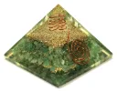 Green Aventurine Orgone Pyramid - 3 Inch