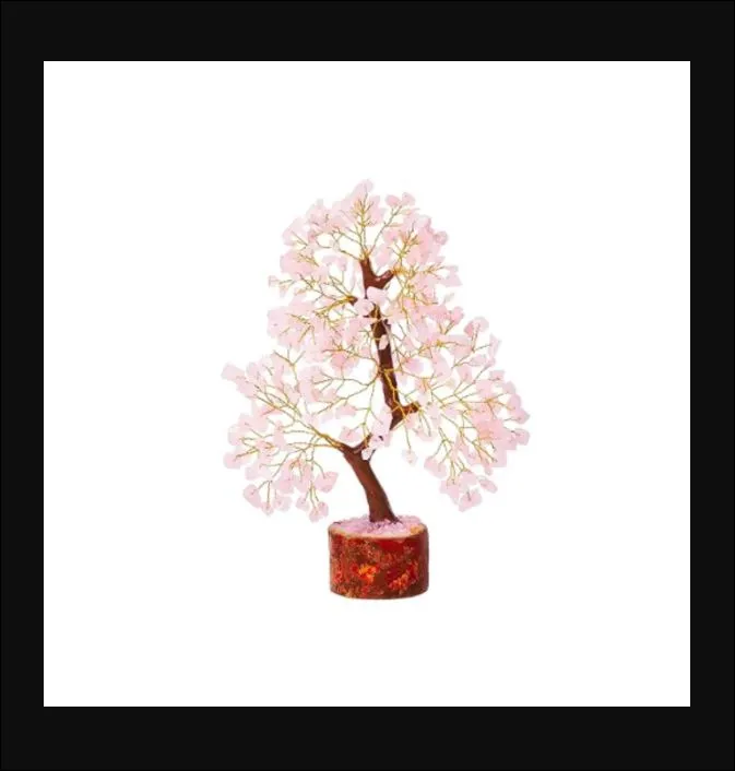 Crystal Tree – Rose Quartz - 300 Beads