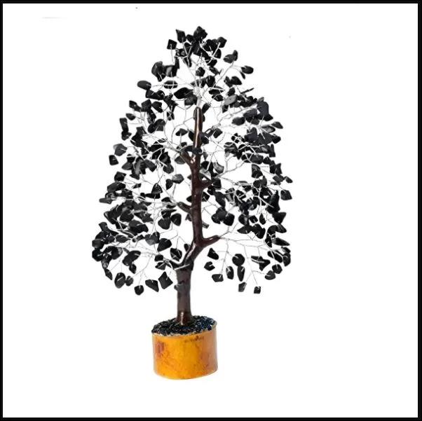 Crystal Tree – Black Tourmaline - 300 Beads